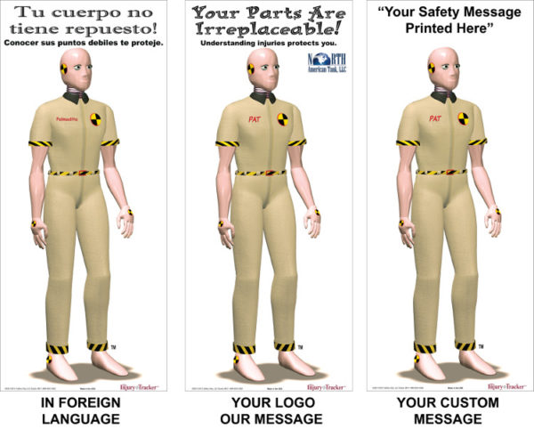 Custom Injury Tracker Safety Posters | Safety Star