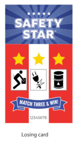Scratch & Win Safety Scratch Cards | Workplace Safety Games | Safety Star