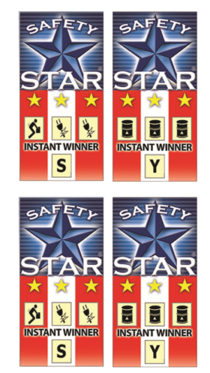 Scratch and Win Safety Cards